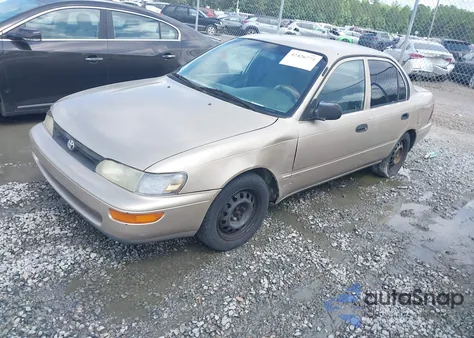 1995 Toyota Corolla из США, поврежденный, VIN 1NXAE04B3SZ348254